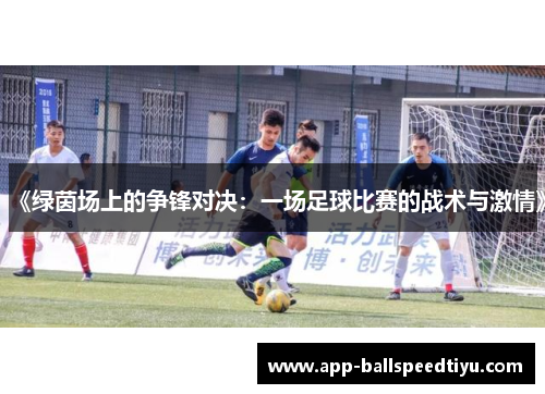 《绿茵场上的争锋对决：一场足球比赛的战术与激情》